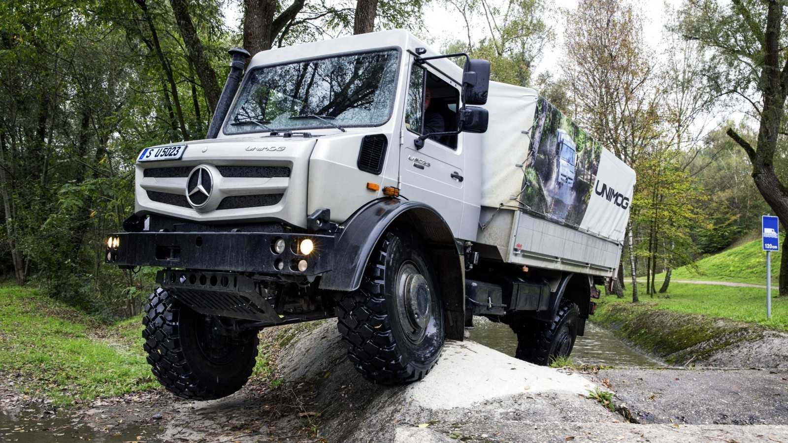 Описание грузового автомобиля мерседес унимог