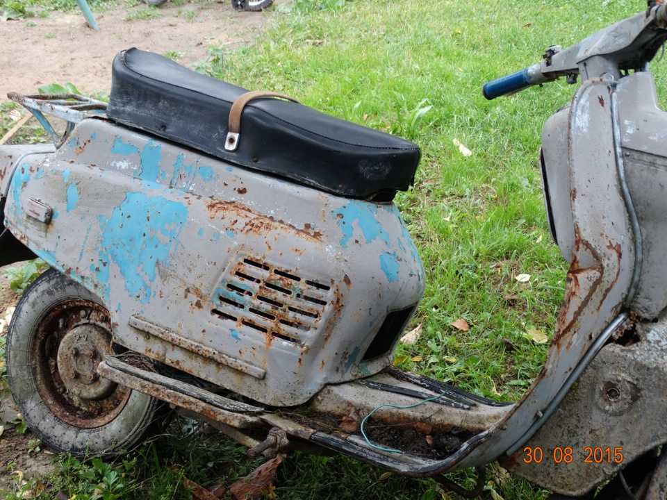 Вятка вп 150 — мотороллер советского производства, на основе итальянской vespa