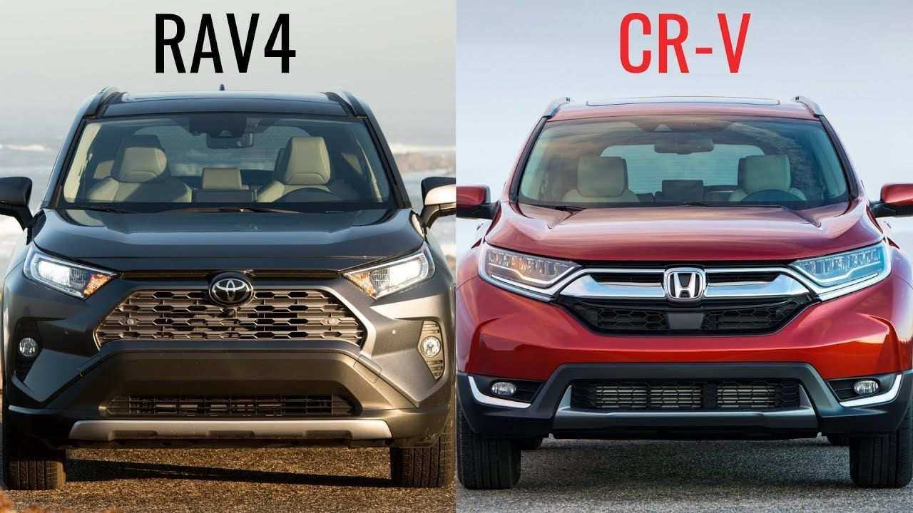 Сравнение тойоты и хонды. Toyota rav4 и Honda CR-V. Тойота CRV 2019. CR-V vs rav4. Toyota rav4 vs Toyota.