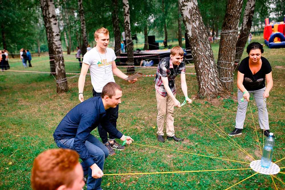 Корпоративный тимбилдинг на природе. 70 идей.