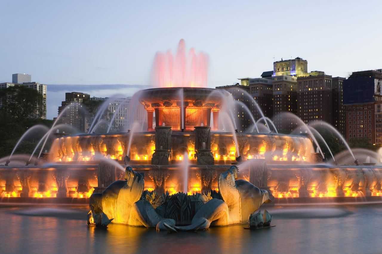 Букингемский фонтан Чикаго