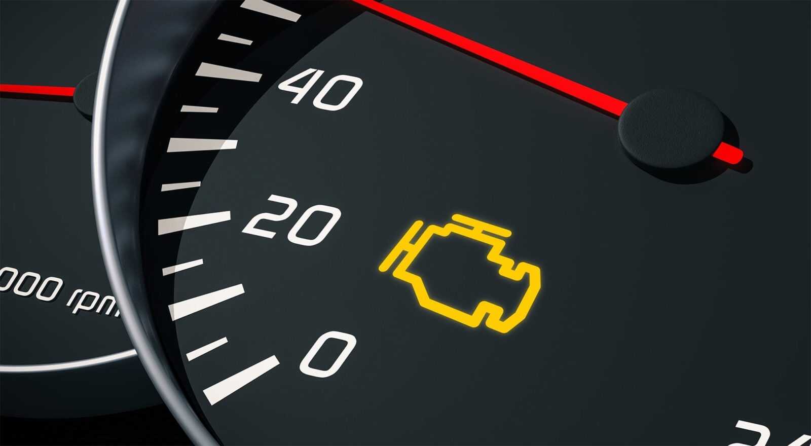 Загорелся check engine