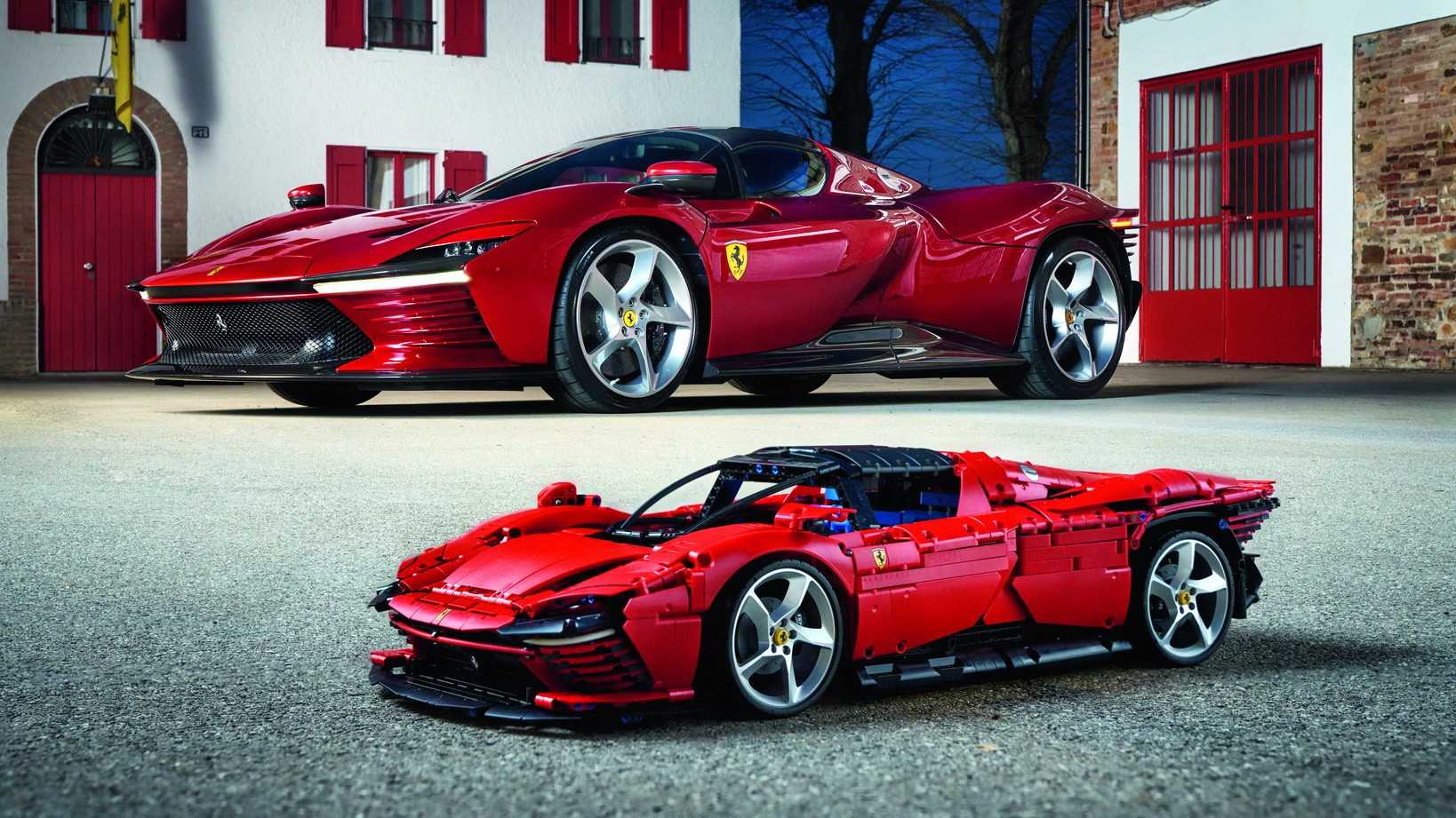 Formacar: lego’s latest ferrari daytona sp3 kit has 3,778 parts for you to piece together