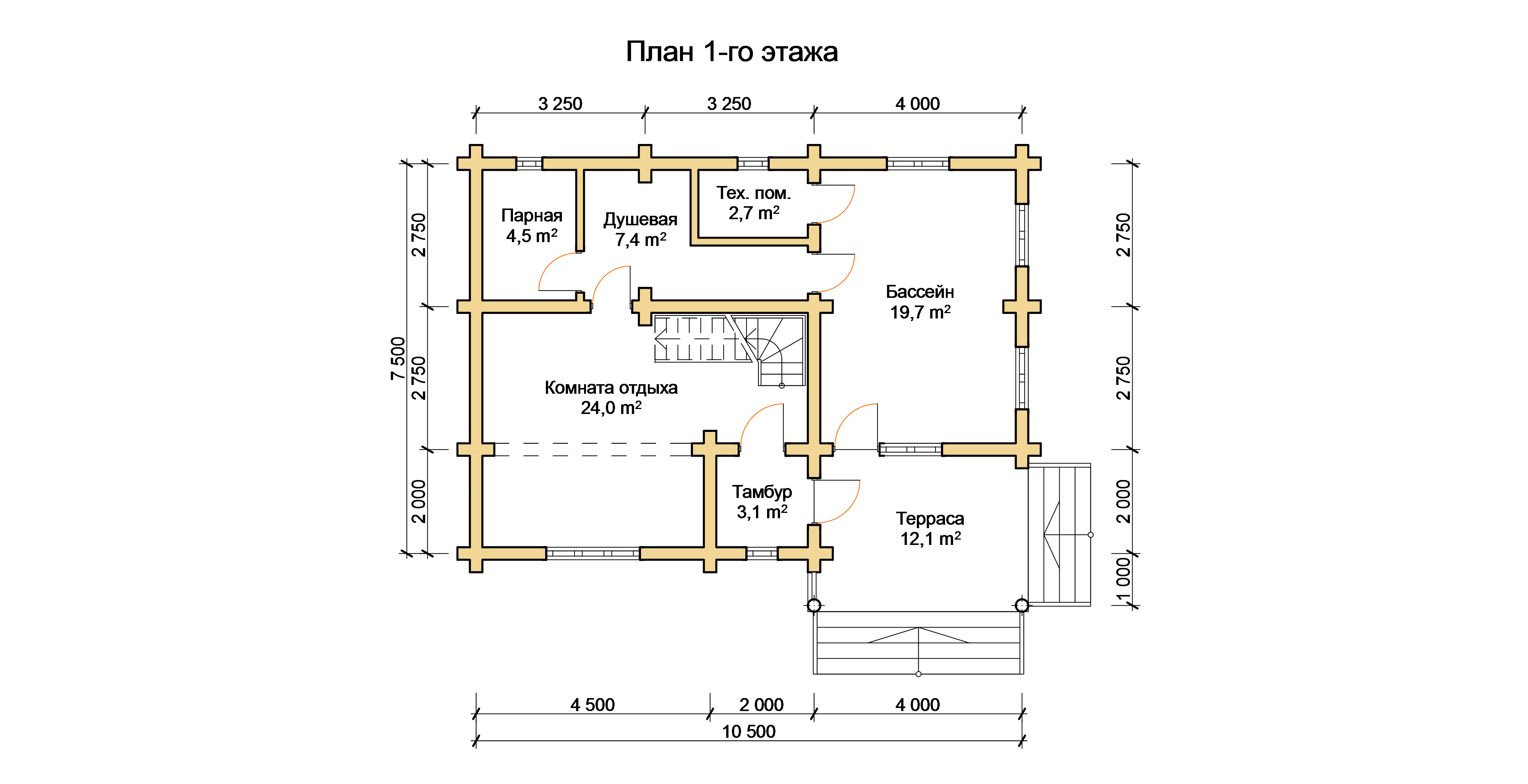 Типовой проект общественной бани