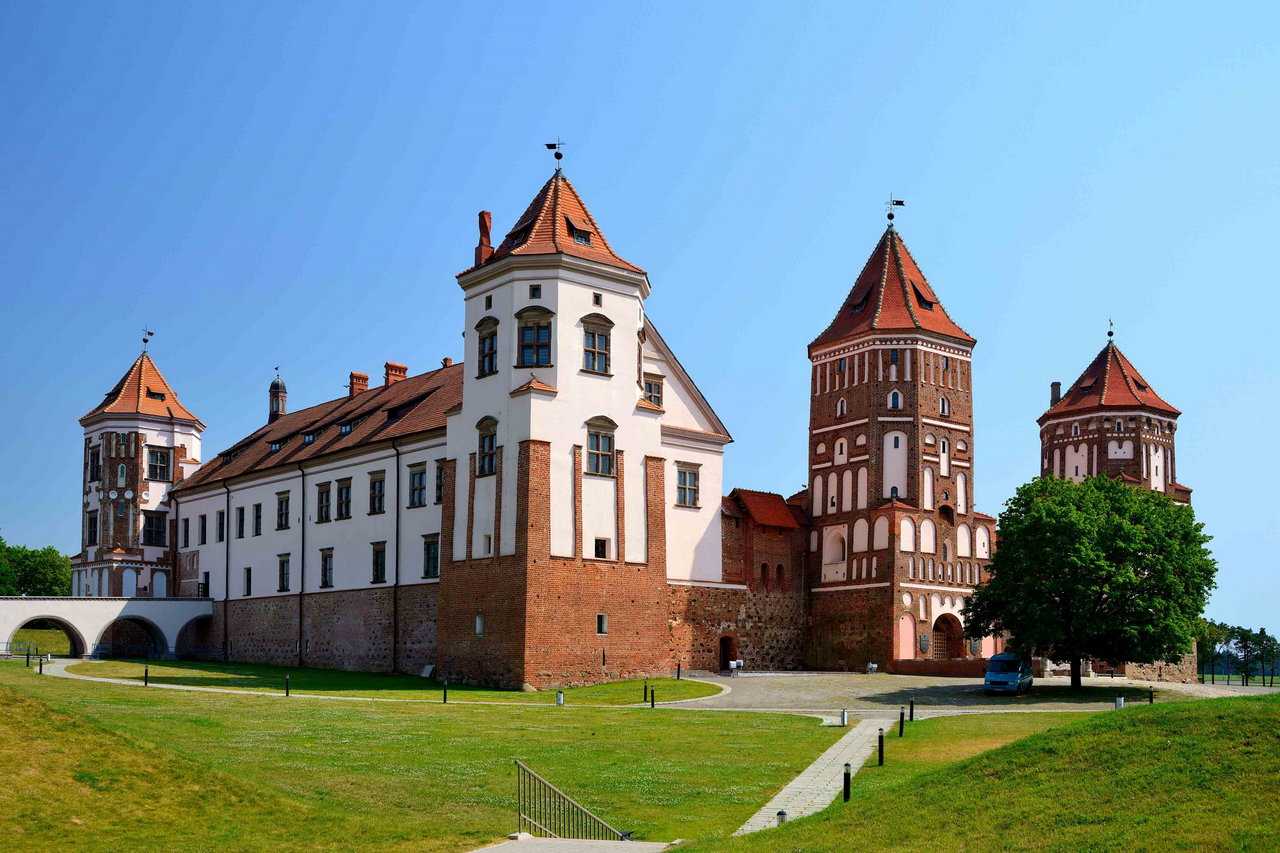 Мирский замок в Белоруссии