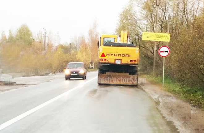 Тихоходное транспортное средство - определение, обозначение, правила обгона