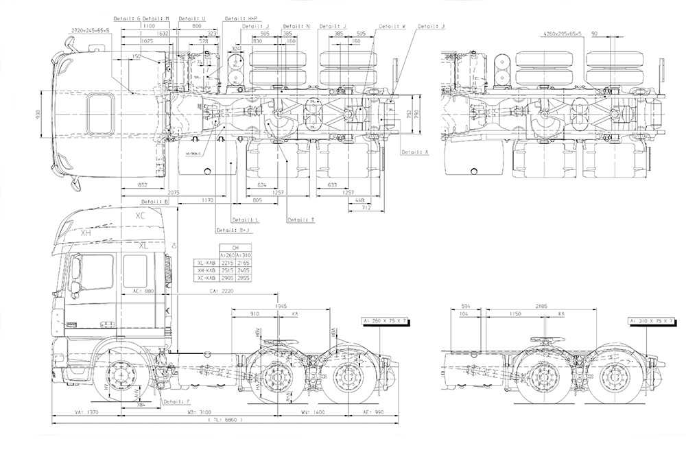 Высота дафа 105. DAF XF 95 габариты чертеж. DAF XF 105 чертеж. DAF XF 105 габариты. DAF XF 95 габариты.