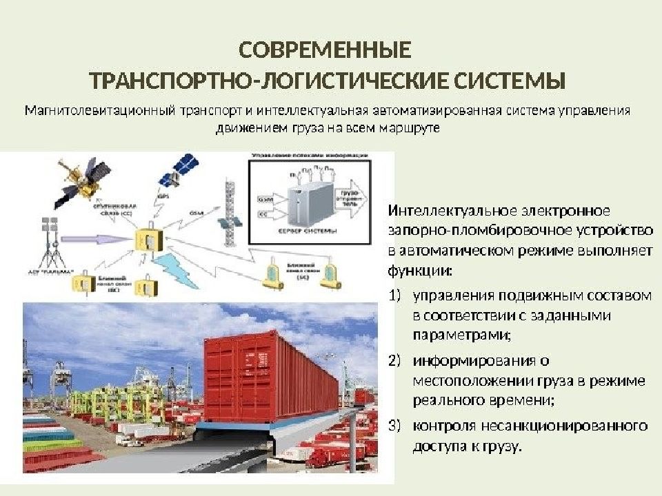 Сущность и задачи транспортной логистики (стр. 1 из 2)