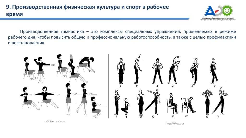 Рабочая по физкультуре. Комплекс профессионально-прикладной гимнастики. Комплекс упражнений производственной физической культуры. Прикладные физические упражнения для ППФП. Профессионально-Прикладная физическая подготовка упражнения.