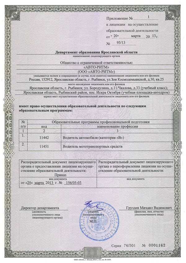 Новые правила согласования с госавтоинспекцией программ и условий обучения в автошколах