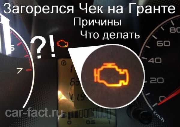 Что делать, если загорелся «чек» двигателя: возможные причины
