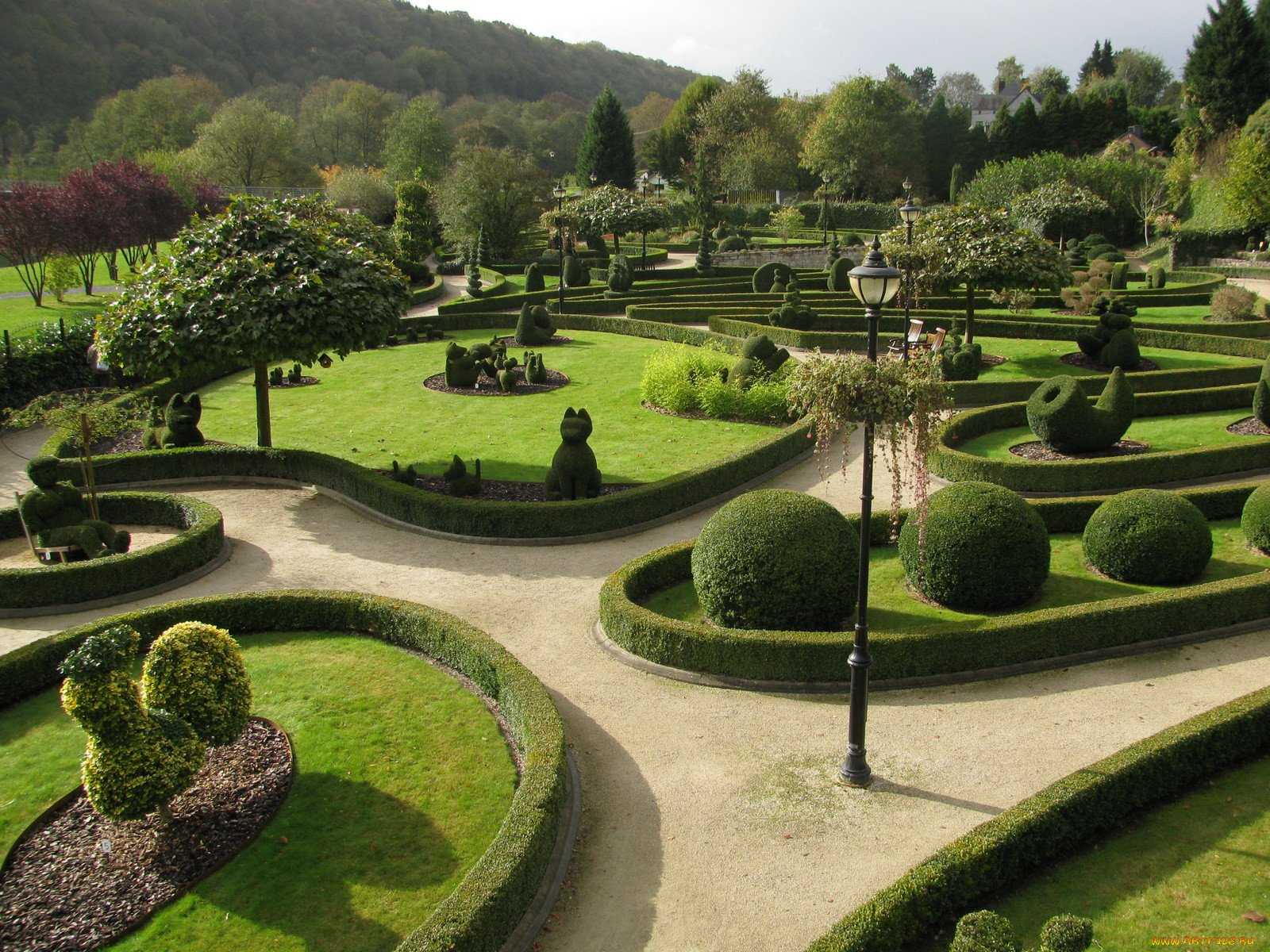 сады и парки в европе