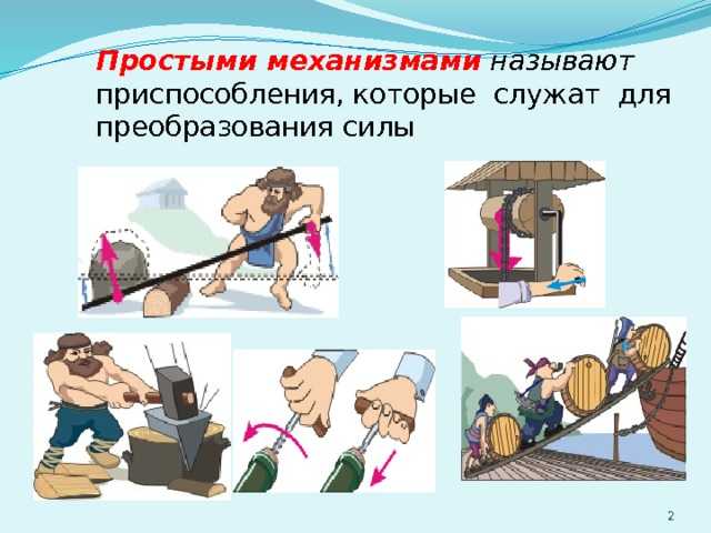 Простейшие механизмы презентация