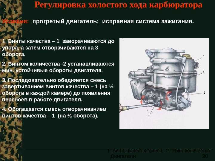 Двигатель держит высокие обороты на холостом ходу