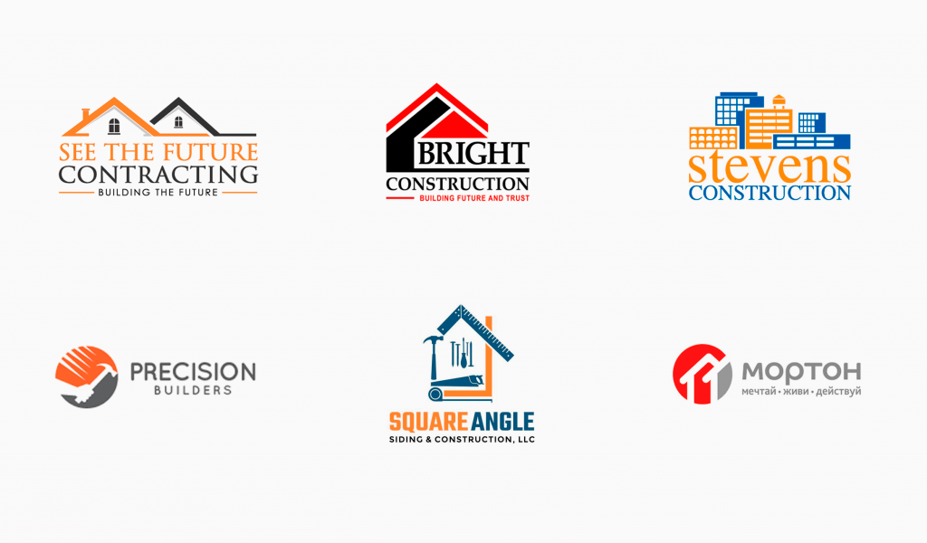 Логотипы строительной компании образец